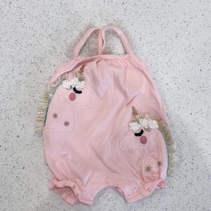 Mud Pie Unicorn One Piece